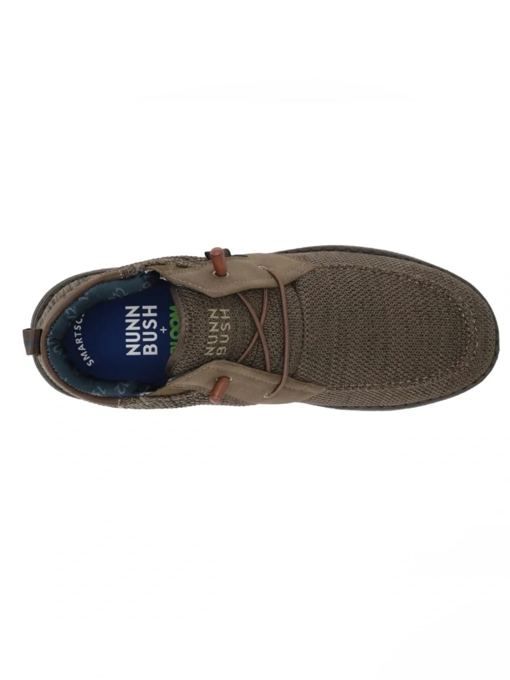 Nunn Bush Mens Brewski Knit 2.0 Moccasin Toe Chukka Athletic Inspired Boot Ankle